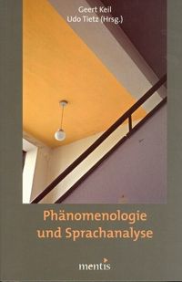 Produktbild: Ph&auml;nomenologie und Sprachanalyse