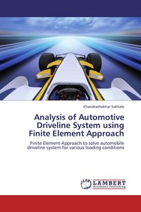 Produktbild: Analysis of Automotive Driveline System using Finite Element Approach