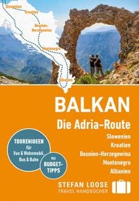 Produktbild: Balkan, Die Adria-Route. Slowenien, Kroatien, Bosnien und Herzegowina, Montenegro, Albanien
