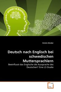 Produktbild: Binder, K: Deutsch nach Englisch bei schwedischen Mutterspra