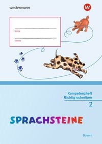 Produktbild: SPRACHSTEINE Sprachbuch - Ausgabe 2014 f&uuml;r Bayern