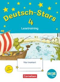 Bild vom Artikel Deutsch-Stars - BOOKii-Ausgabe - 4. Schuljahr. Lesetraining - Übungsheft mit Lösungen vom Autor Ursula Kuester