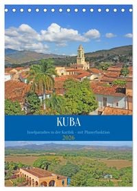 Produktbild: Kuba - Inselparadies in der Karibik (Tischkalender 2026 DIN A5 hoch), CALVENDO Monatskalender