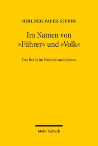 Produktbild: Im Namen von "F&uuml;hrer" und "Volk"