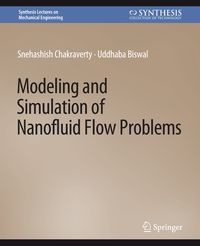Produktbild: Modeling and Simulation of Nanofluid Flow Problems