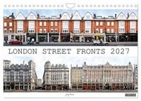 Produktbild: London Street Fronts 2027 / UK-Version (Wall Calendar 2027 DIN A4 landscape), CALVENDO 12 Month Wall Calendar