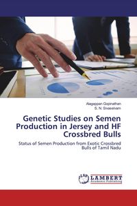 Produktbild: Genetic Studies on Semen Production in Jersey and HF Crossbred Bulls
