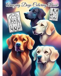Produktbild: Amazing Dogs Coloring Book