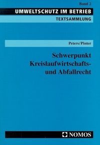 Produktbild: Schwerpunkt Kreislaufwirtschafts- und Abfallrecht