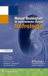 Produktbild: Cheng, S: Manual Washington de especialidades clinicas. Nefr