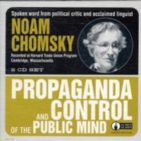 Produktbild: Chomsky, N: Propaganda And Control Of The Public Mind