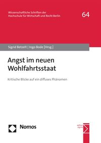 Produktbild: Angst im neuen Wohlfahrtsstaat