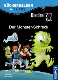 Produktbild: Die drei ??? Kids, B&uuml;cherhelden 2. Klasse, Der Monster-Schreck (drei Fragezeichen Kids)