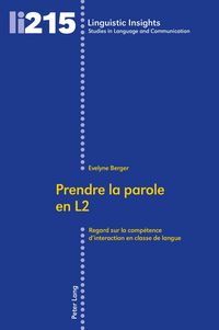 Produktbild: Prendre la parole en L2