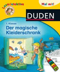 Produktbild: Wieker, K: Lesedetektive Mal mit/mag. Kleiderschrank