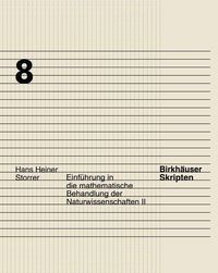 Produktbild: Einf&uuml;hrung in die mathematische Behandlung der Naturwissenschaften II