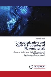 Produktbild: Characterization and Optical Properties of Nanomaterials