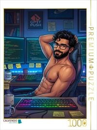 Produktbild: CALVENDO Puzzle Der Informatiker | 1000 Teile Lege-Gr&ouml;&szlig;e 64x48cm Foto-Puzzle f&uuml;r gl&uuml;ckliche Stunden