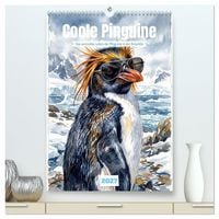 Produktbild: Coole Pinguine (hochwertiger Premium Wandkalender 2027 DIN A2 hoch), Kunstdruck in Hochglanz