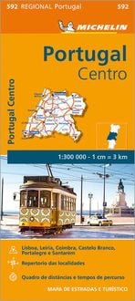 Produktbild: Portugal Centro - Michelin Regional Map 592