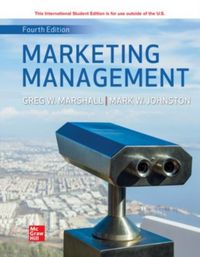 Produktbild: Marshall, G: Marketing Management ISE