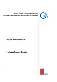 Produktbild: Unternehmenssteuern