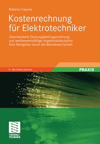 Produktbild: Kostenrechnung f&uuml;r Elektrotechniker