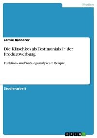 Produktbild: Die Klitschkos als Testimonials in der Produktwerbung