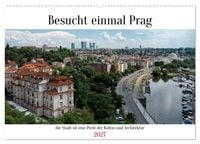 Produktbild: Besucht einmal Prag (Wandkalender 2027 DIN A2 quer), CALVENDO Monatskalender