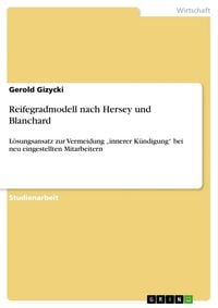 Produktbild: Reifegradmodell nach Hersey und Blanchard