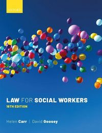 Produktbild: Goosey, D: Law for Social Workers