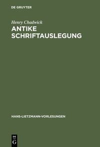 Produktbild: Antike Schriftauslegung