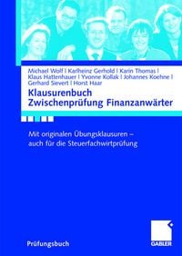 Produktbild: Klausurenbuch Zwischenpr&uuml;fung Finanzanw&auml;rter