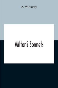 Produktbild: Milton'S Sonnets
