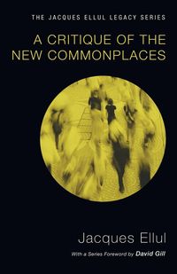 Produktbild: A Critique of the New Commonplaces