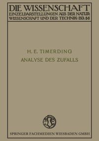 Produktbild: Die Analyse des Zufalls