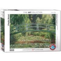 Bild vom Artikel Eurographics 6000-0827 - Japanische Brücke von Claude Monet, Puzzle vom Autor Claude Monet