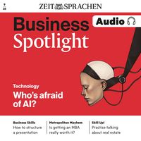 Produktbild: Business Englisch lernen Audio – Technology: Who's afraid of AI?