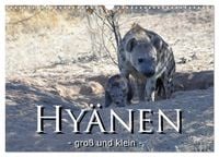 Produktbild: Hy&auml;nen - gro&szlig; und klein (Wandkalender 2026 DIN A3 quer), CALVENDO Monatskalender