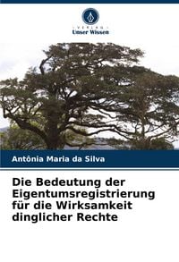 Produktbild: Die Bedeutung der Eigentumsregistrierung f&uuml;r die Wirksamkeit dinglicher Rechte