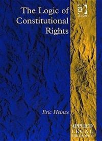 Produktbild: The Logic of Constitutional Rights