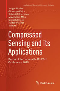 Produktbild: Compressed Sensing and its Applications