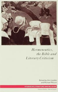 Produktbild: Hermeneutics, the Bible and Literary Criticism