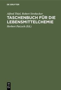 Produktbild: Taschenbuch f&uuml;r die Lebensmittelchemie
