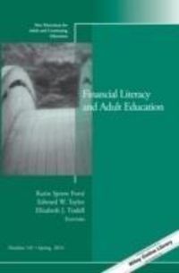 Produktbild: Financial Literacy and Adult Education