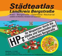 Produktbild: St&auml;dteatlas Landkreis Bergstra&szlig;e 1:13.000