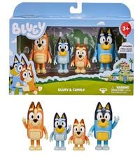 Produktbild: BLUEY Figuren-4er-Pack (Familie)