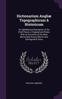 Produktbild: Dictionarium Angli&aelig; Topographicum & Historicum