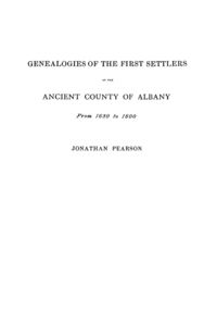 Produktbild: Contributions for the Genealogies of the First Settlers of the Ancient County of Albany [ny], from 1630 to 1800