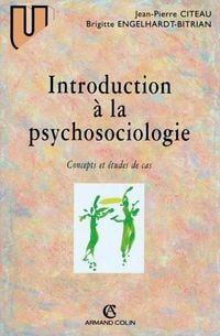 Produktbild: Introduction &agrave; la psychosociologie
